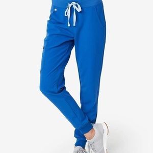 NWOT Figs Zamora Joggers scrub pants, Royal blue
